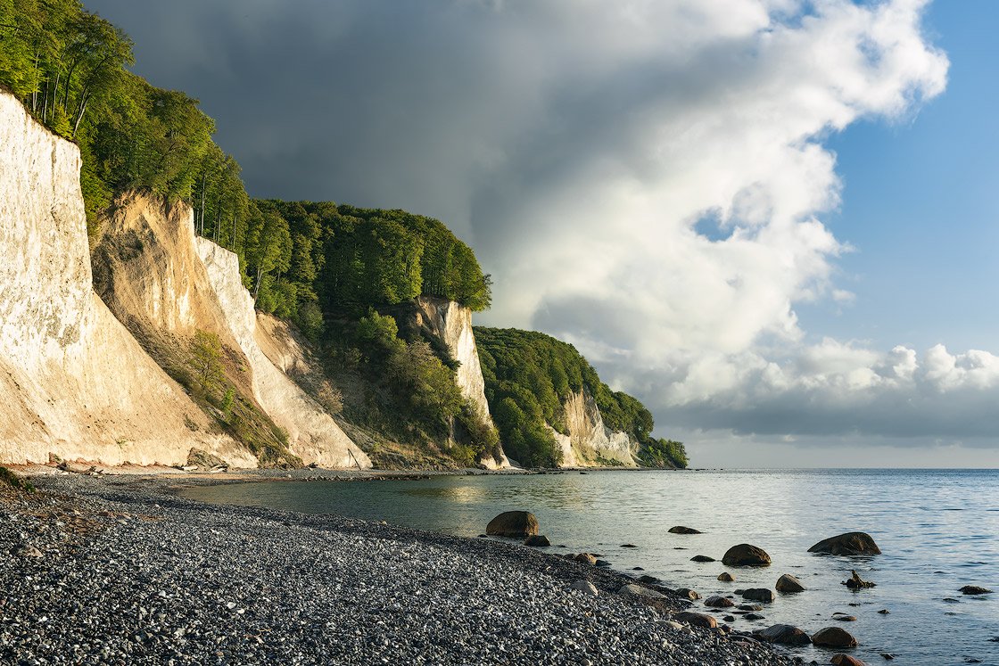 Deutschlands wunderschöne Kreideküste an der Ostsee