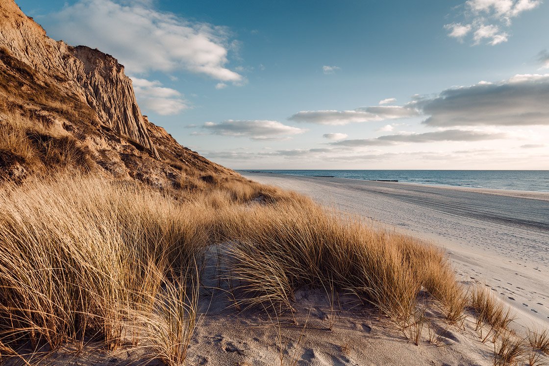 Die Küste Rotes Kliff auf Sylt