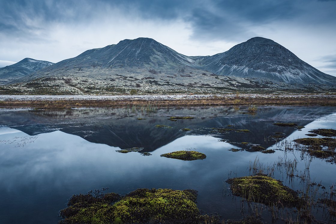 Tolle Bergkulisse im Rondane Nationalpark in Norwegen