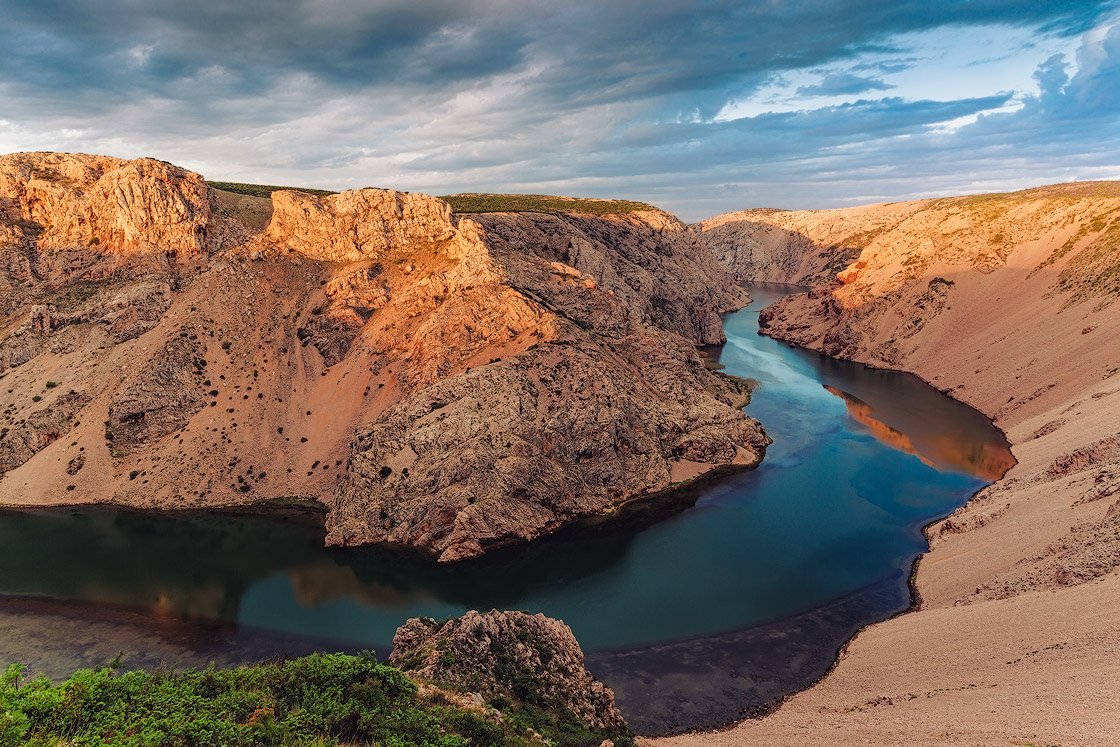 der eindrucksvolle Zrmanja Canyon in Kroatien